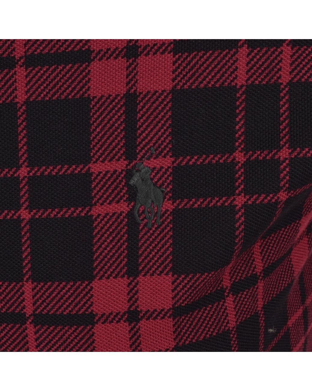 Ralph Lauren Red Edgewood Polo T Shirt for men