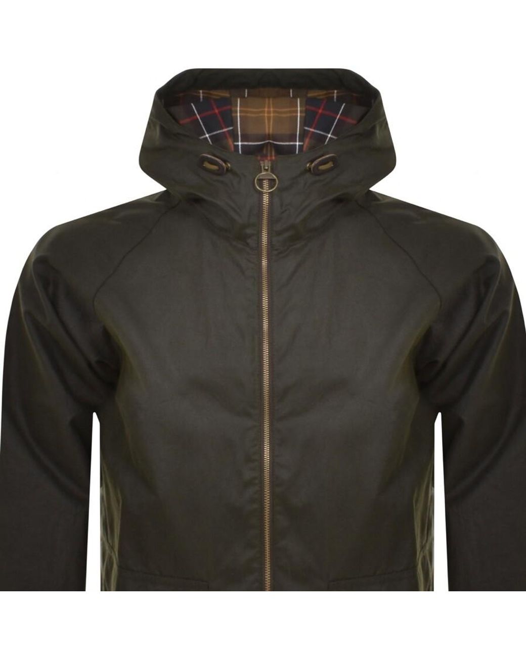 barbour-Green-Hooded-Bedale-