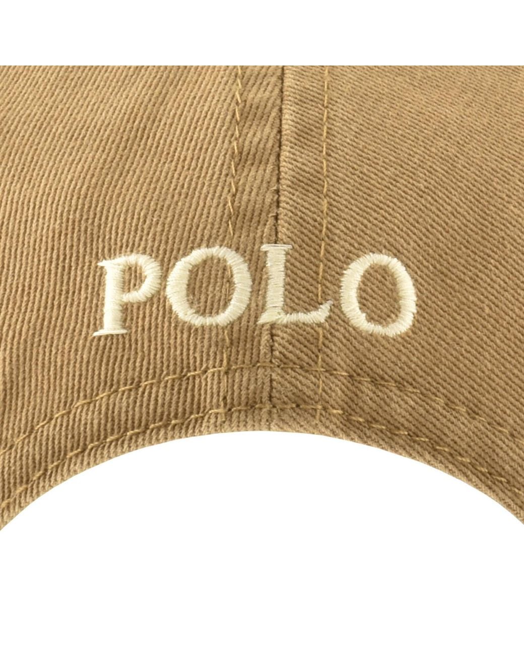 Ralph Lauren Natural Classic Baseball Cap Tan for men
