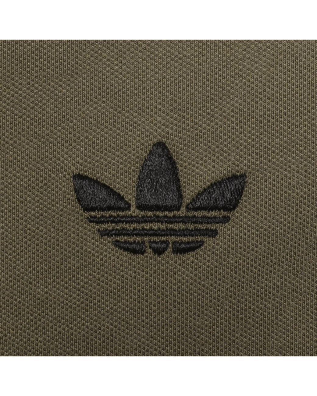 Adidas Originals Green Jersey Polo T Shirt for men