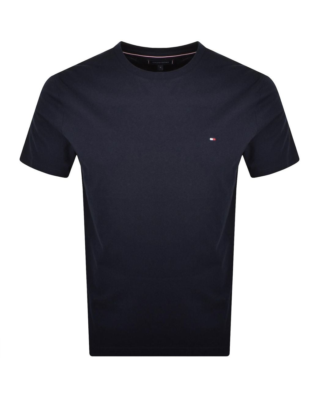 Tommy Hilfiger Blue Essential Solid T Shirt for men