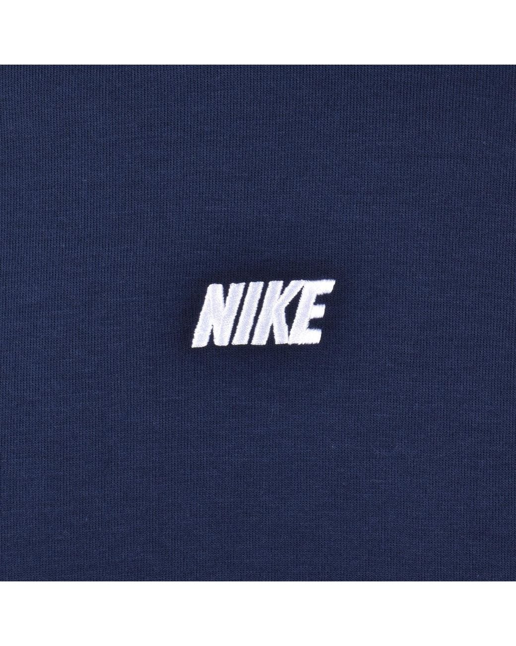 Nike Blue Hoodie Obsidian for men