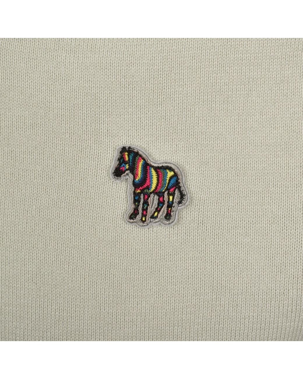 Paul Smith Gray Crew Neck Knit Jumper for men