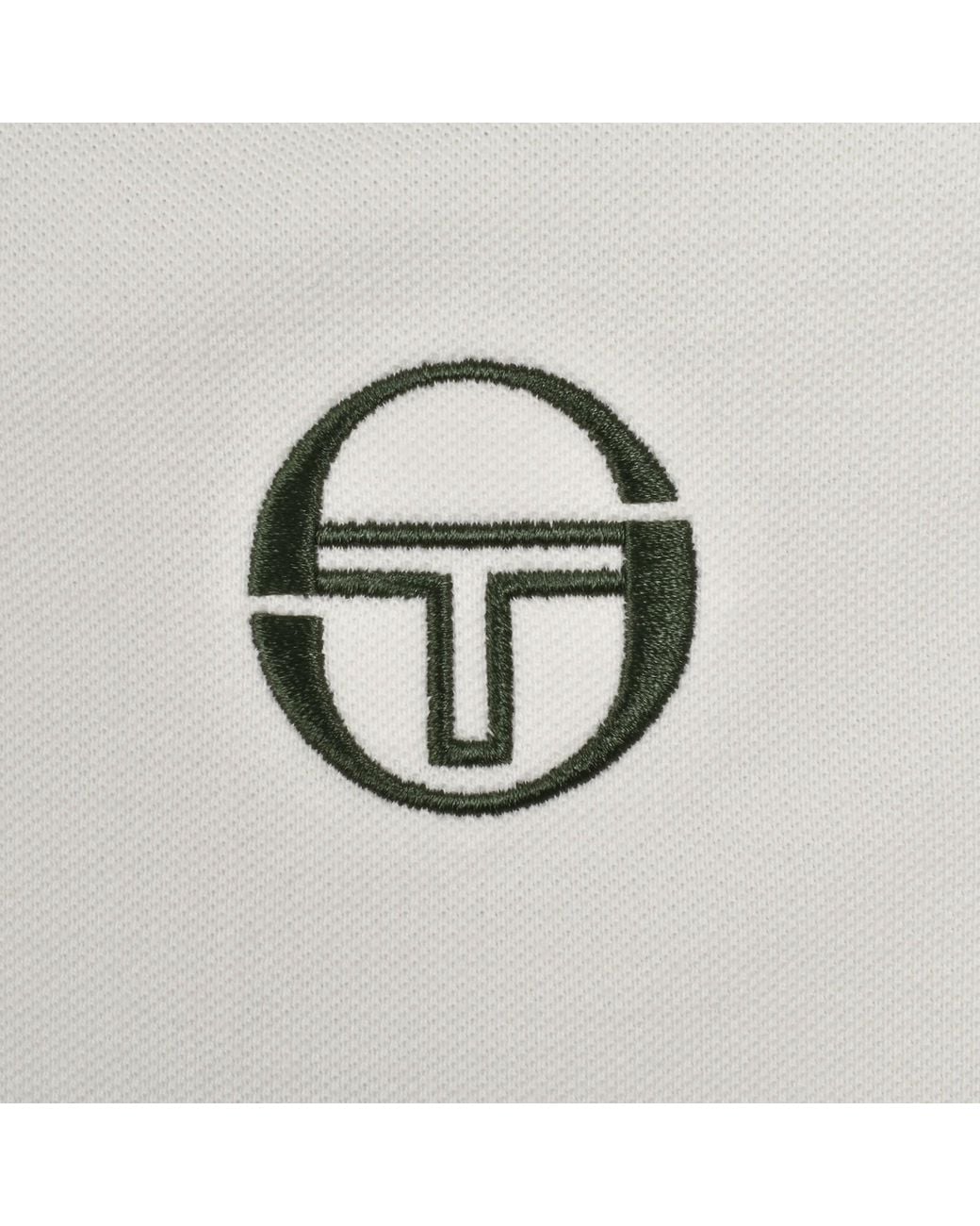 Sergio Tacchini Gray Cortona Polo T Shirt for men