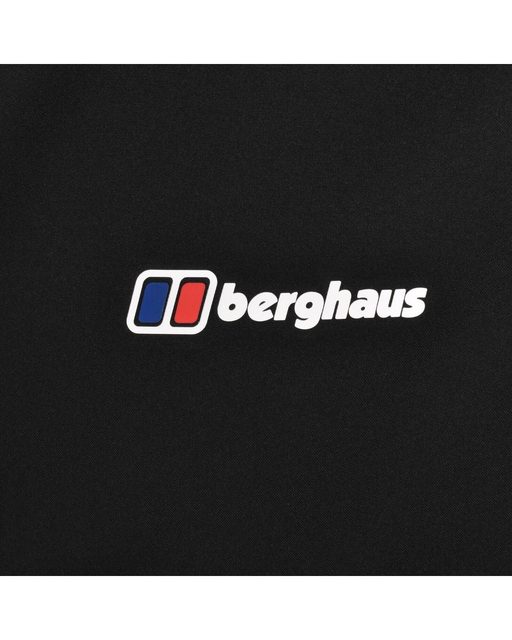 Berghaus Black Wavertree Half Zip Jacket for men