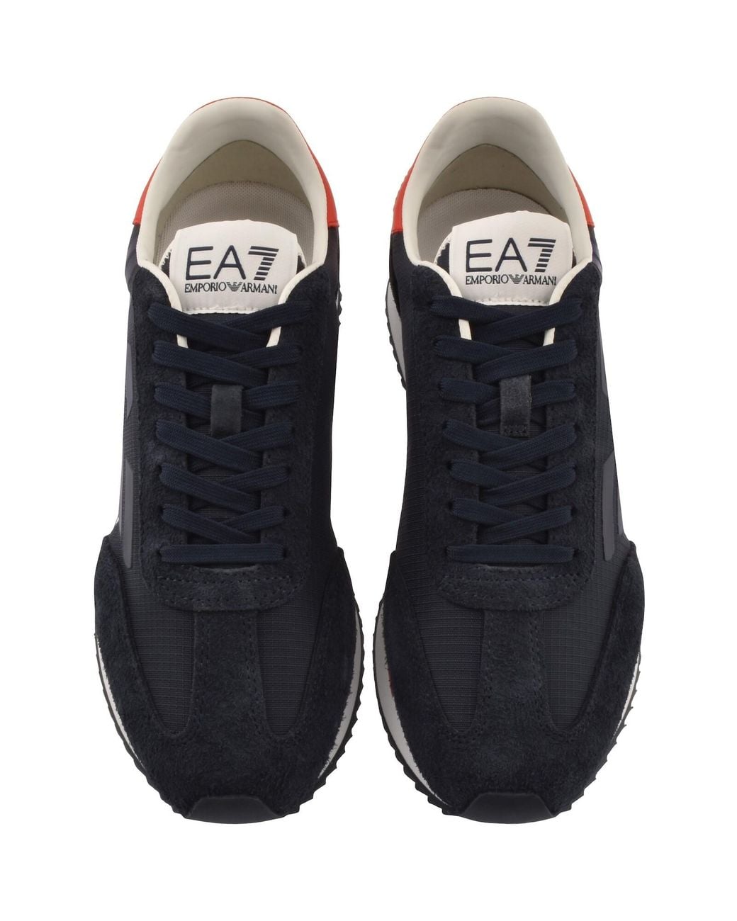 EA7 Blue Emporio Armani Trainers for men