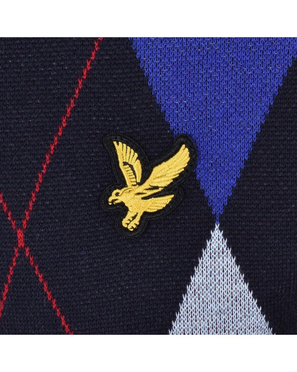 Lyle & Scott Blue Archive Polo Shirt for men