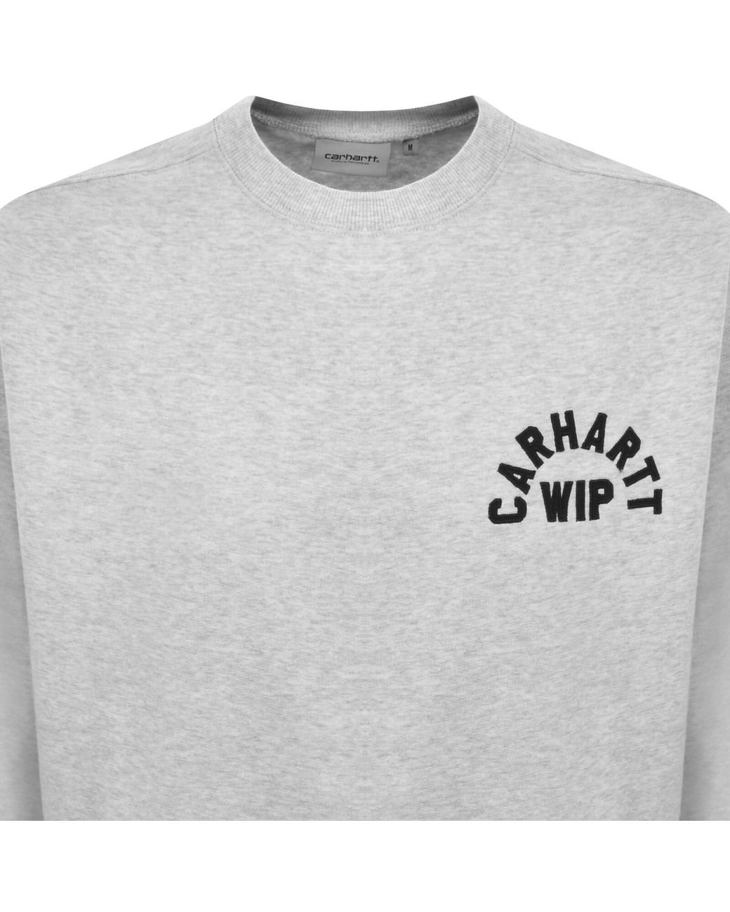 Carhartt Gray Arch Script Sweatshirt for men