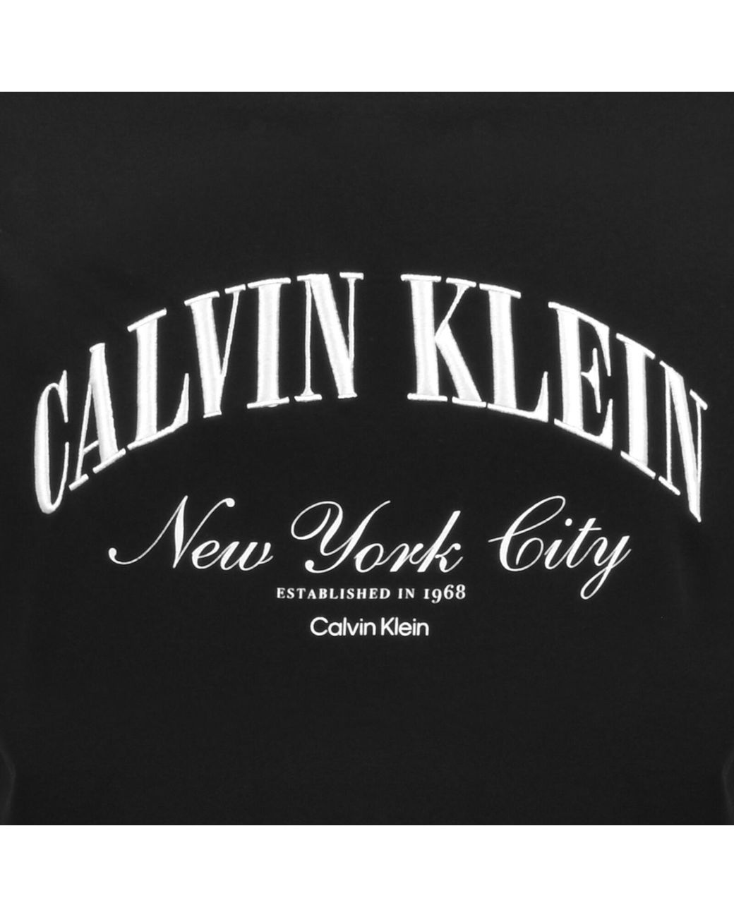 Calvin Klein Black Logo T Shirt for men