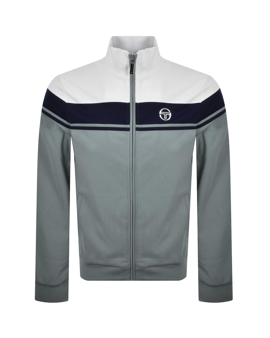 Sergio Tacchini Gray Damarindo Track Top for men