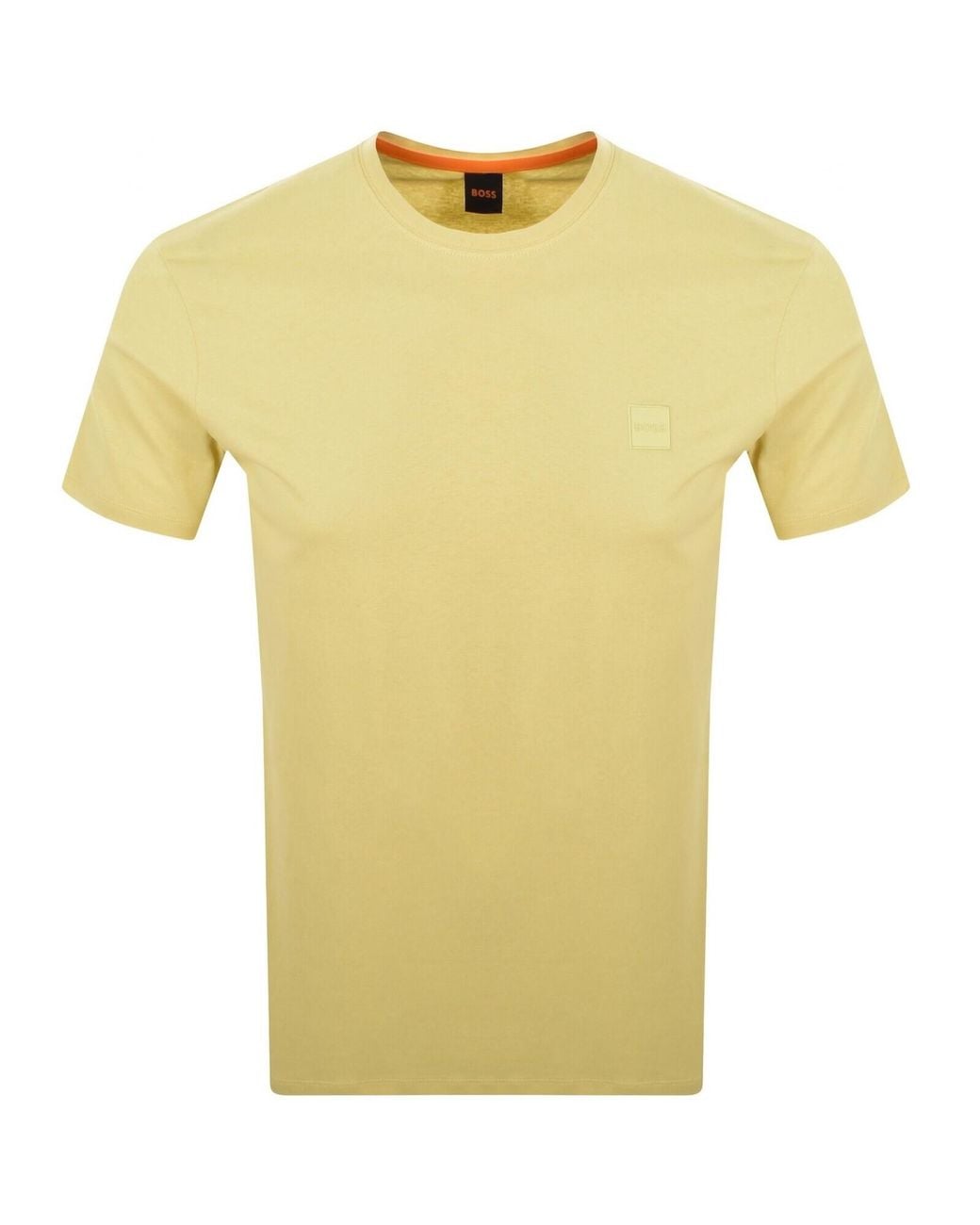 Boss Yellow Boss Tales T Shirt Open for men