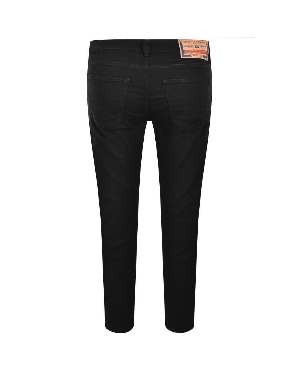DIESEL Black D Strukt Slim Fit Jeans for men