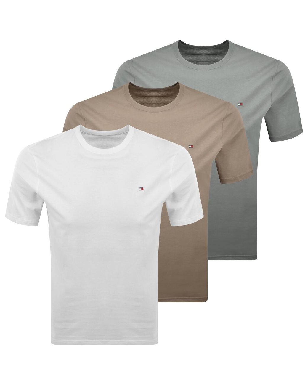 Tommy Hilfiger Gray 3 Pack T Shirts for men