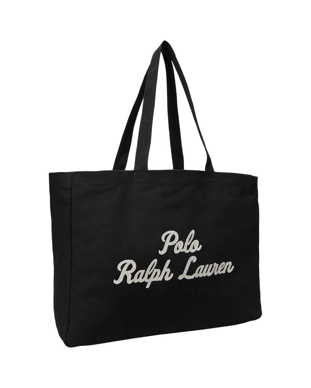 Ralph Lauren Black East West Tote Bag for men