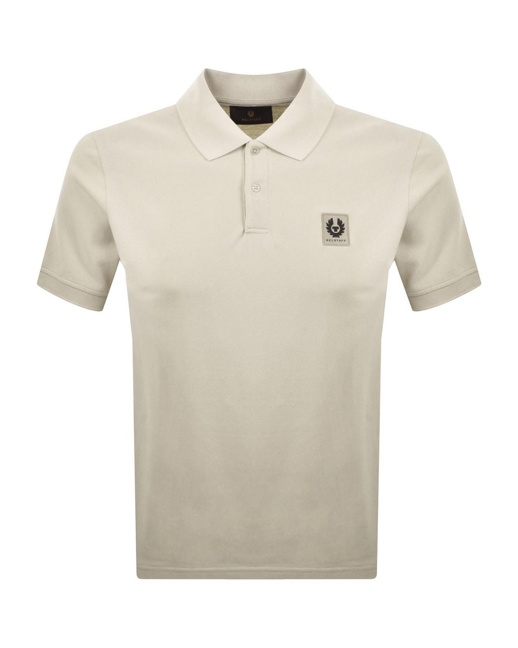 Belstaff Natural Logo Polo T Shirt for men