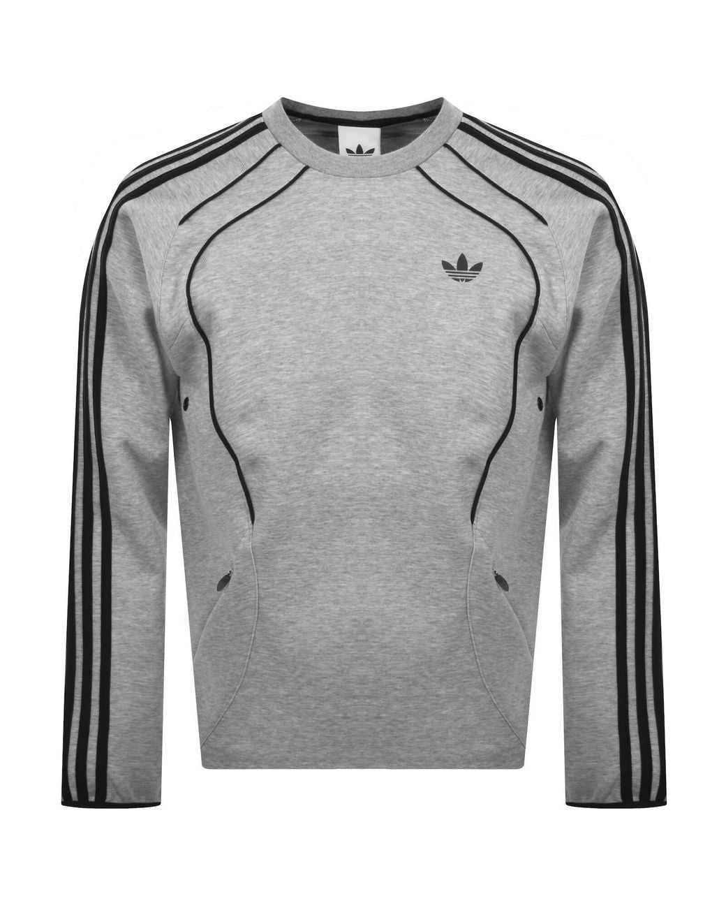 Adidas Originals Gray Spacer Sweatshirt for men