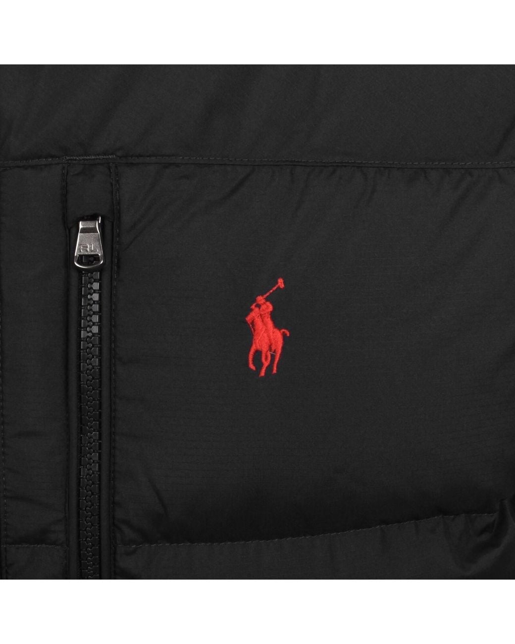 Ralph Lauren Black Gorham Down Gilet for men
