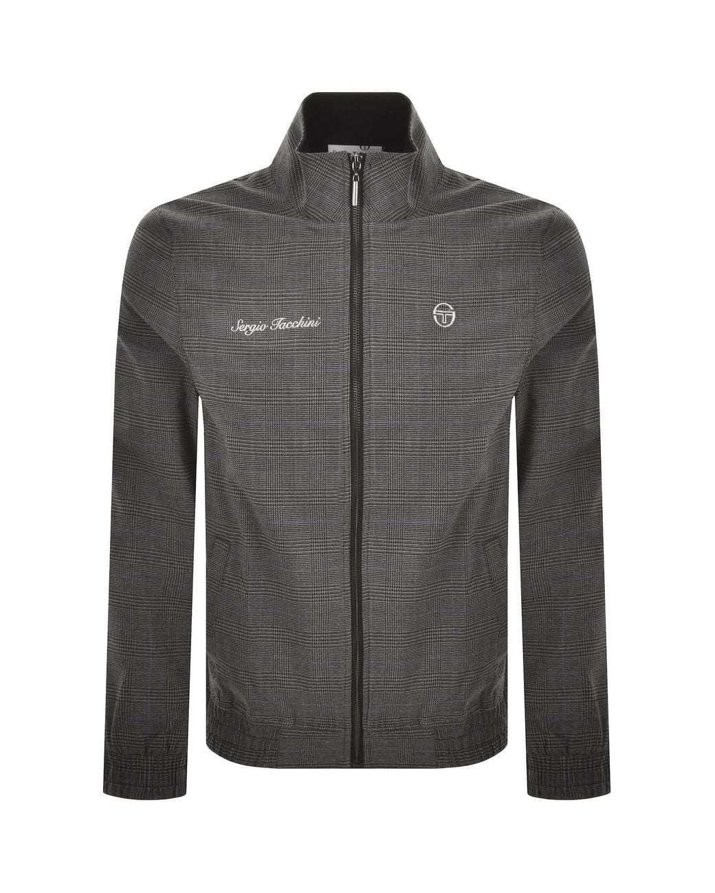Sergio Tacchini Gray Deluca Track Jacket for men