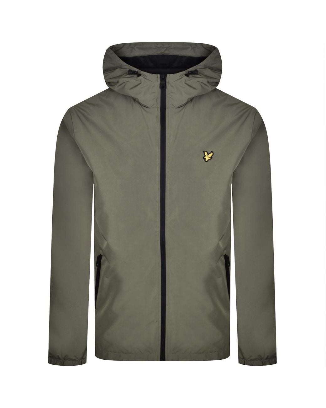 Lyle & Scott Green Windbreaker Jacket for men