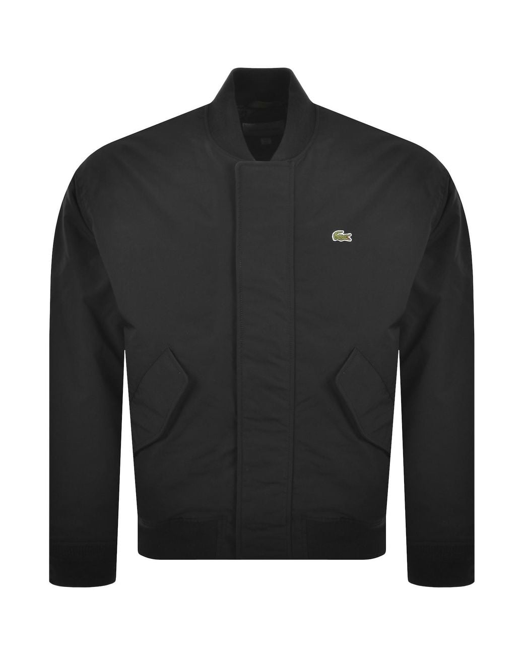 Lacoste Black Bomber Jacket for men