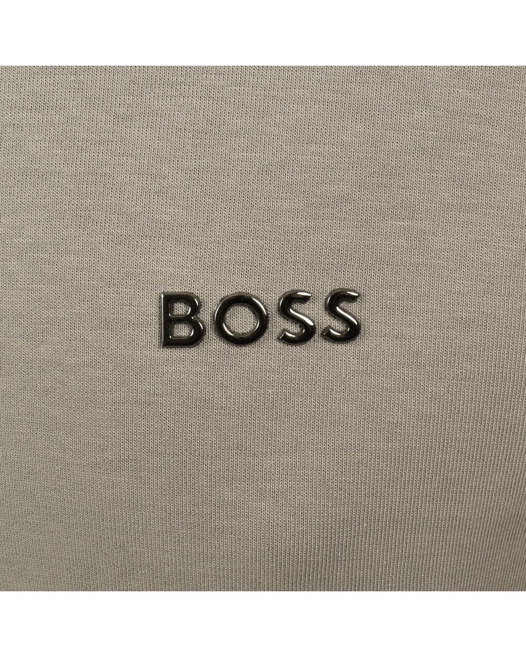 BOSS BUSINESS Gray Boss Sense Full Zip Hoodie for men