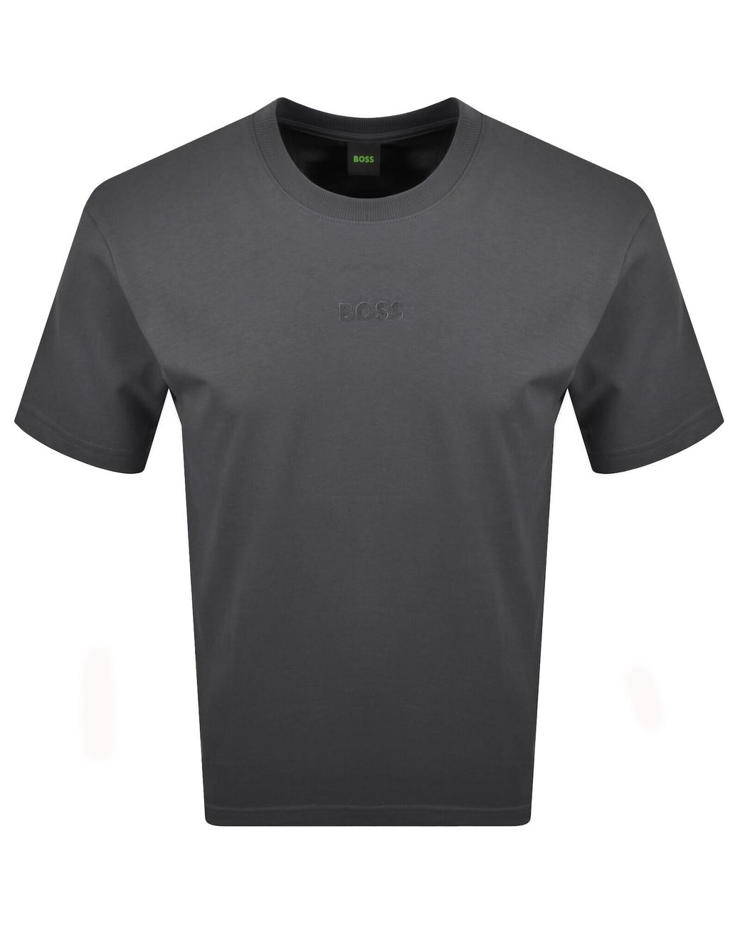 Boss Gray Boss Tee 10 T Shirt Open for men