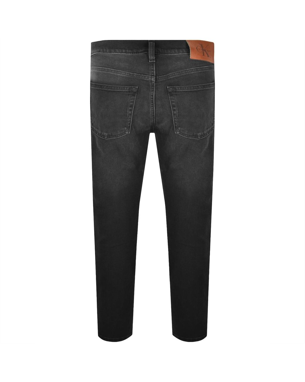 Calvin Klein Gray Jeans Slim Taper Jeans for men