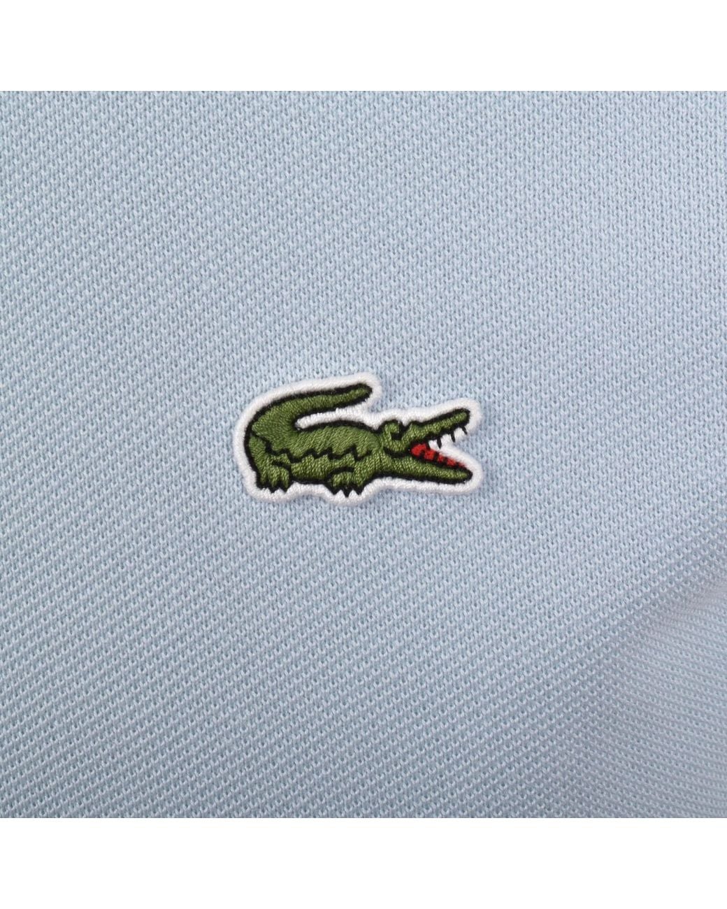Lacoste Blue Short Sleeved Polo T Shirt for men