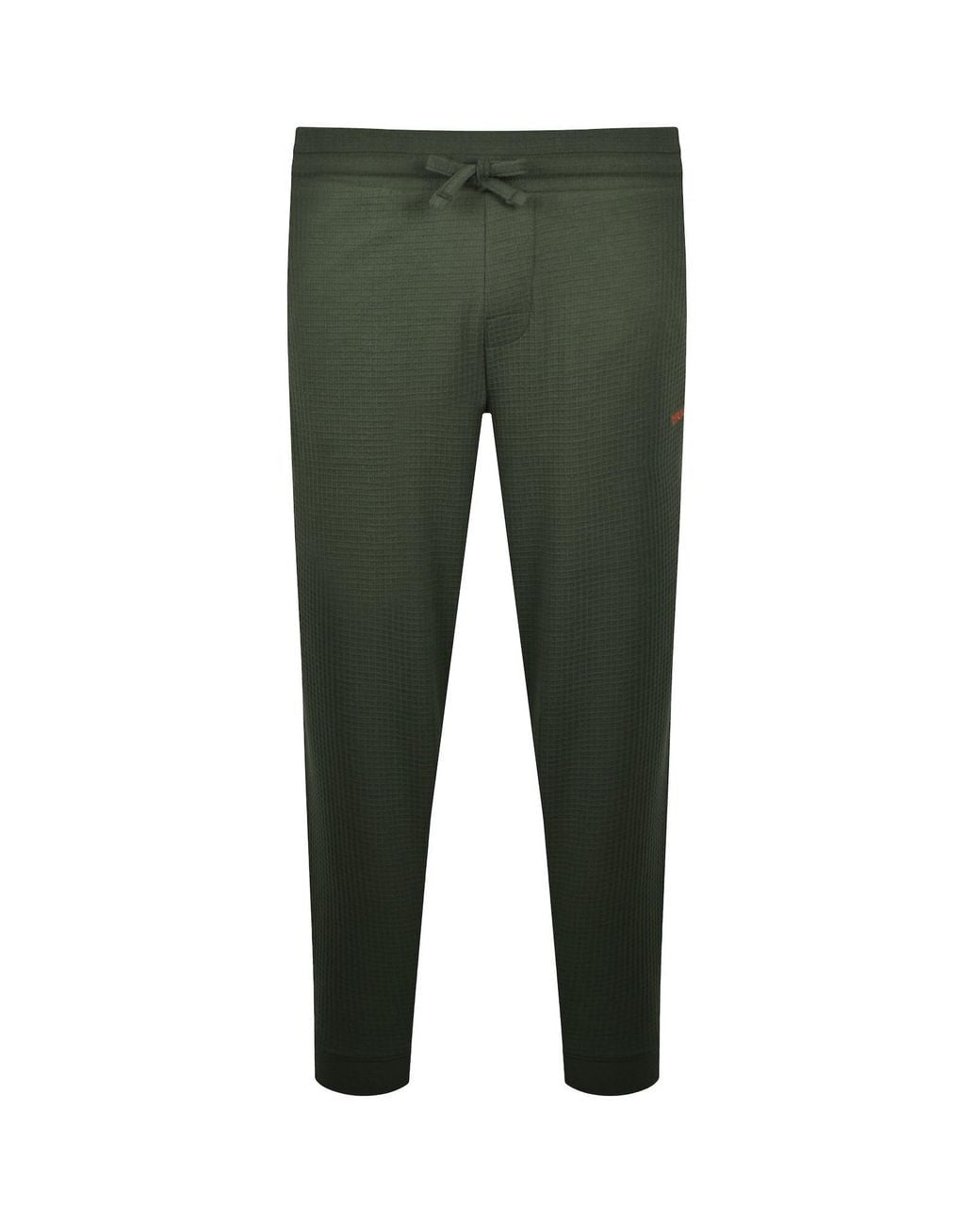 HUGO Green Austin Waffle Joggers for men