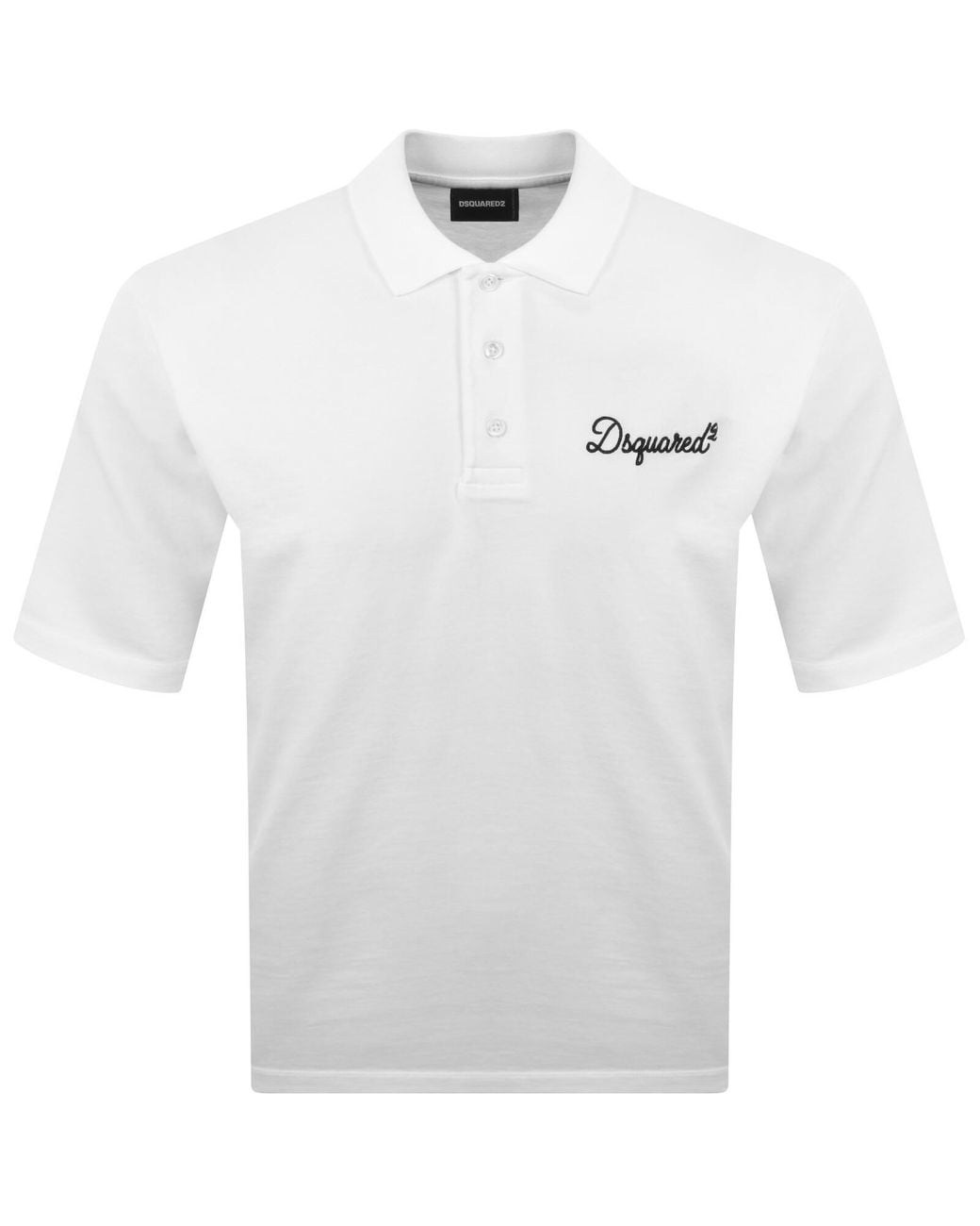 DSquared² White Polo T Shirt for men
