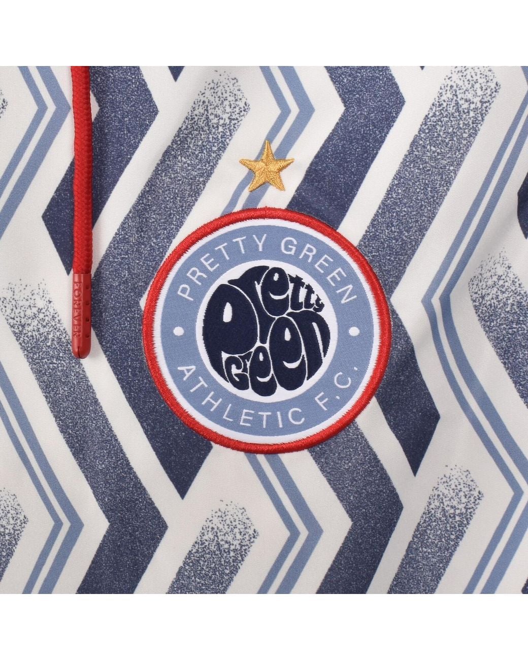 Pretty Green Blue Kingsleigh Jacket for men