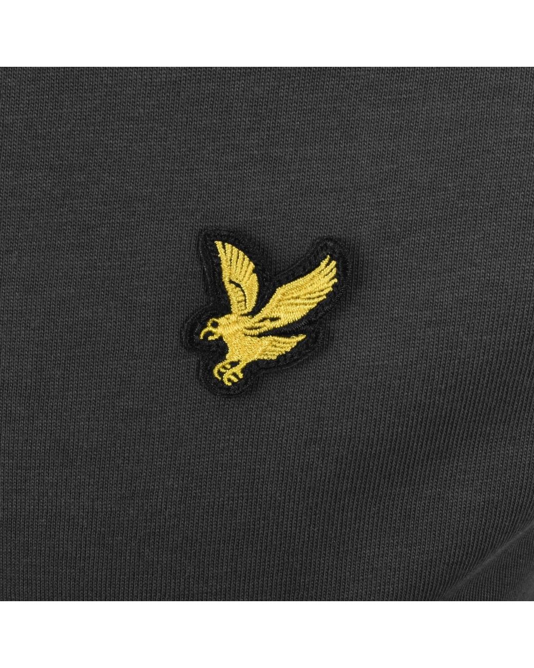 Lyle & Scott Gray Quarter Zip Sweatshirt for men