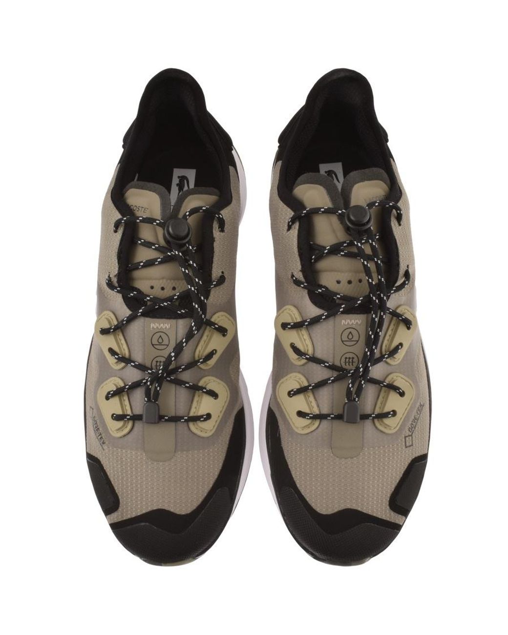 Lacoste Run Spin Gtx Trainers Beige in 