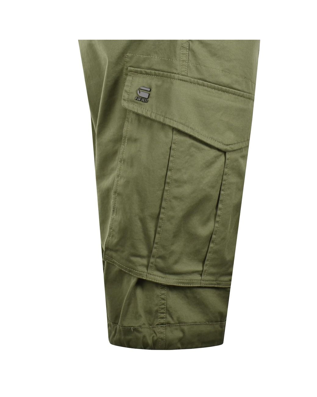 G-Star Green G-Star Rovic Cargo Shorts for men