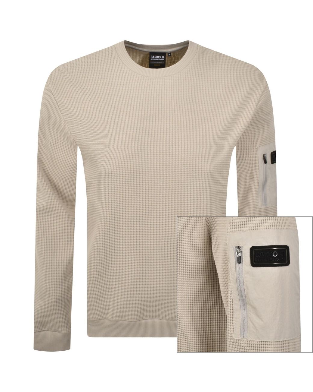 Barbour Natural Bewley Sweatshirt for men