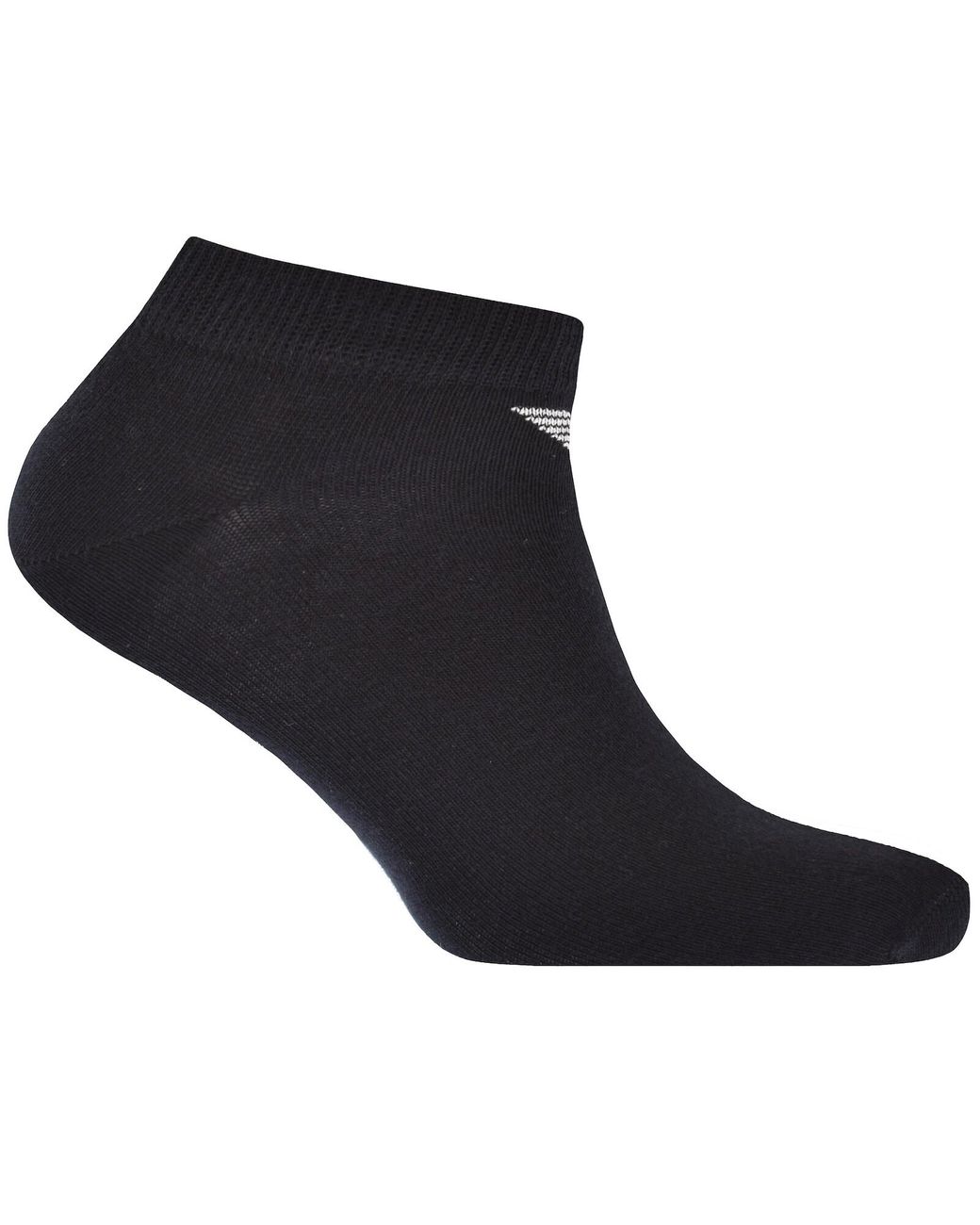 Armani Black Emporio 3 Pack Trainer Socks for men
