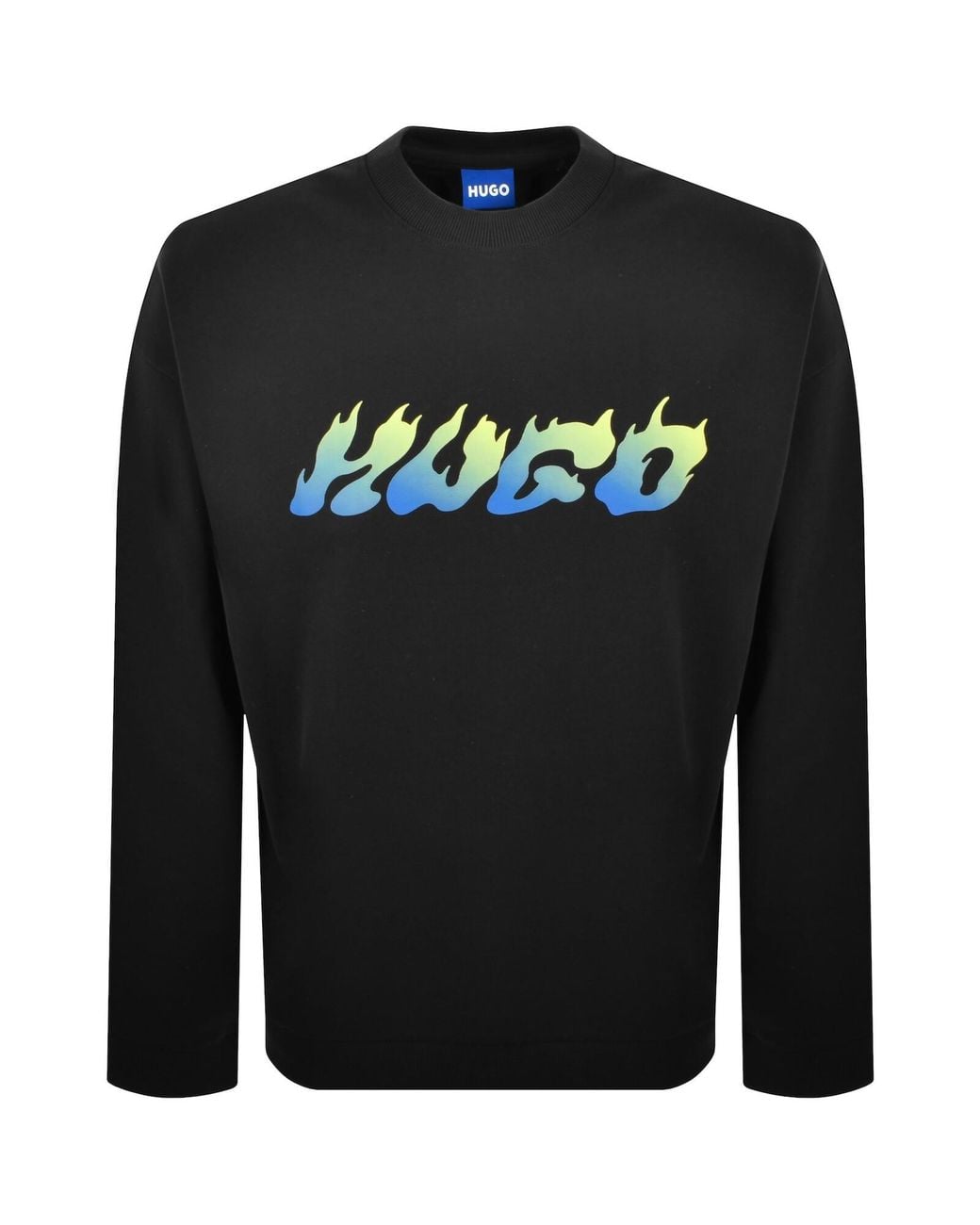 HUGO Black Nifterix Sweatshirt for men