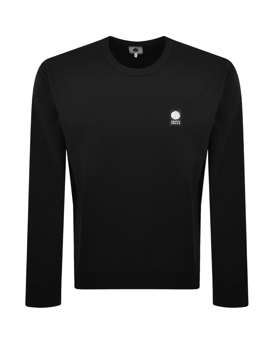 Pretty Green Black Brennan Sweatshirt for men