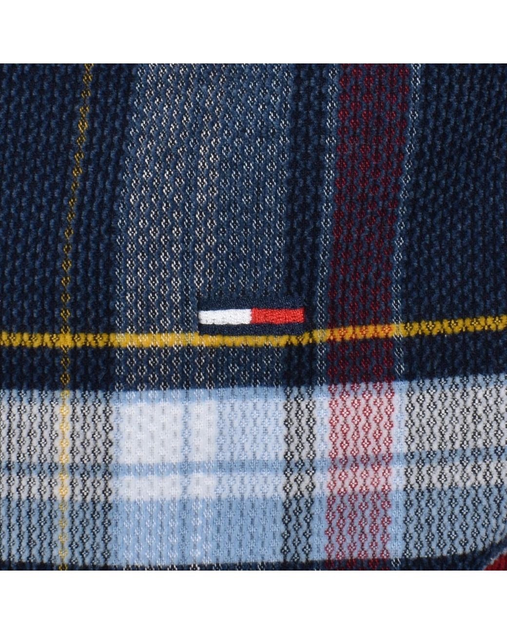 Tommy Hilfiger Blue Check Corduroy Shirt Dark for men