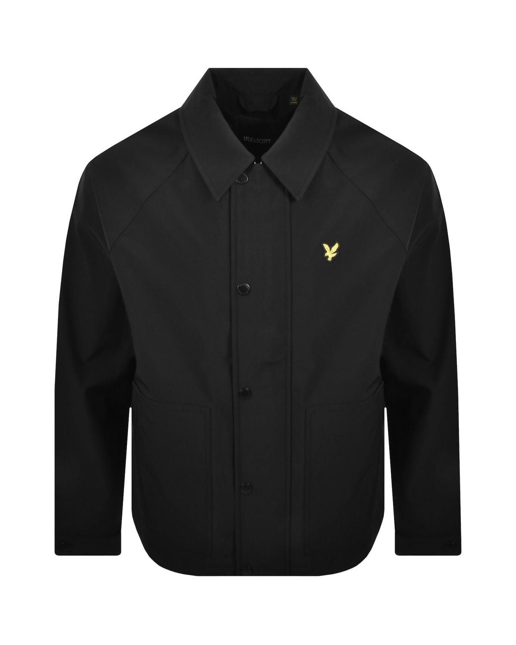 Lyle & Scott Black Softshell Work Jacket for men