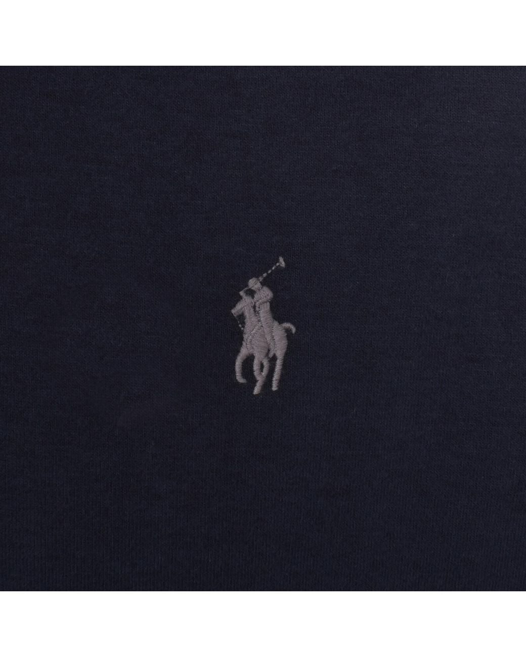 Ralph Lauren Blue Half Zip Sweatshirt for men