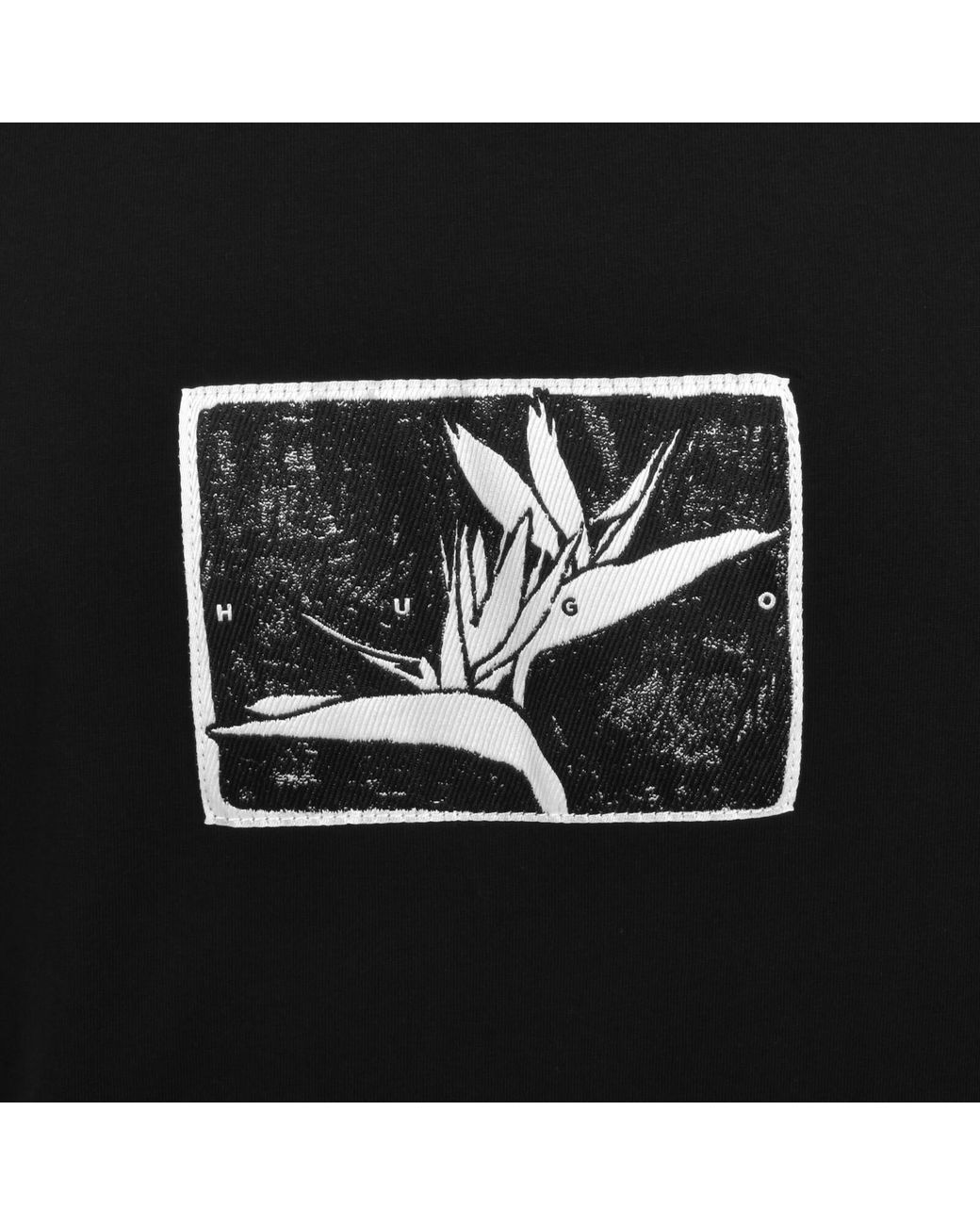 HUGO Black Darise T Shirt for men