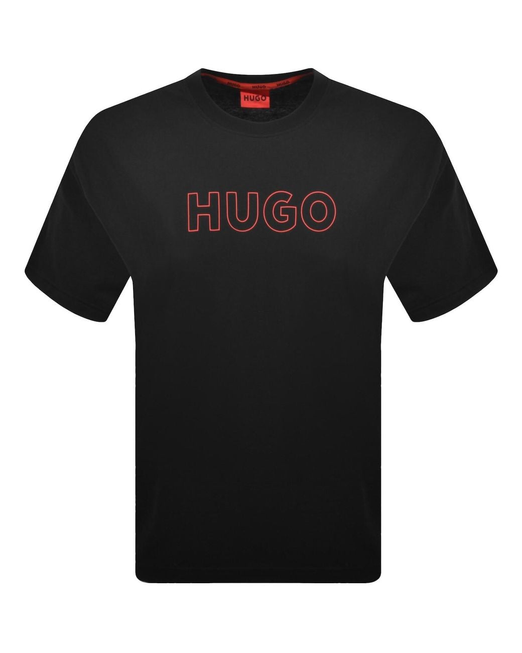 HUGO Black Ezra T Shirt for men