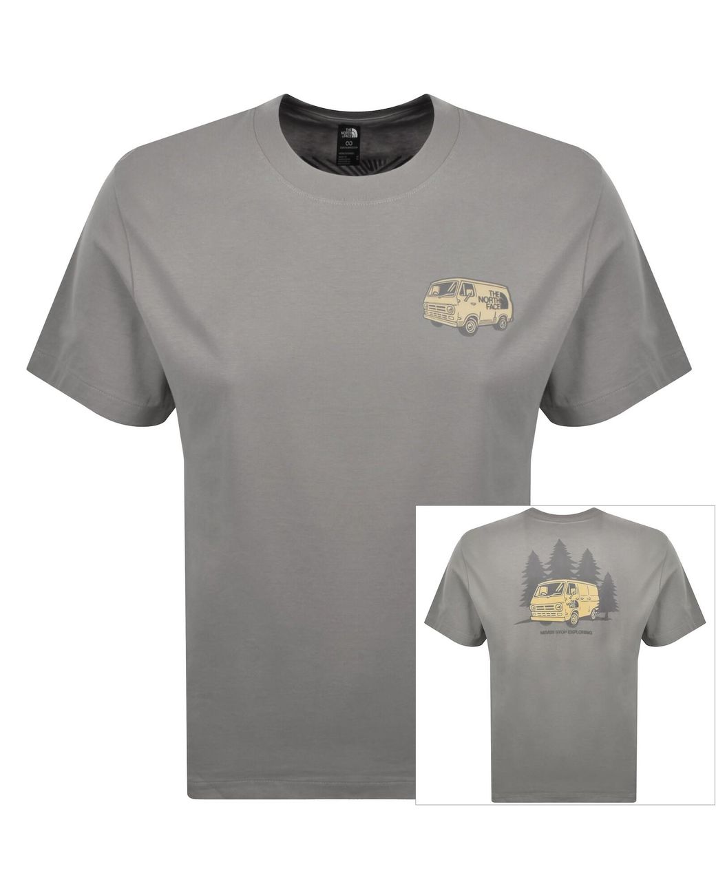 The North Face Gray Van Life T Shirt for men