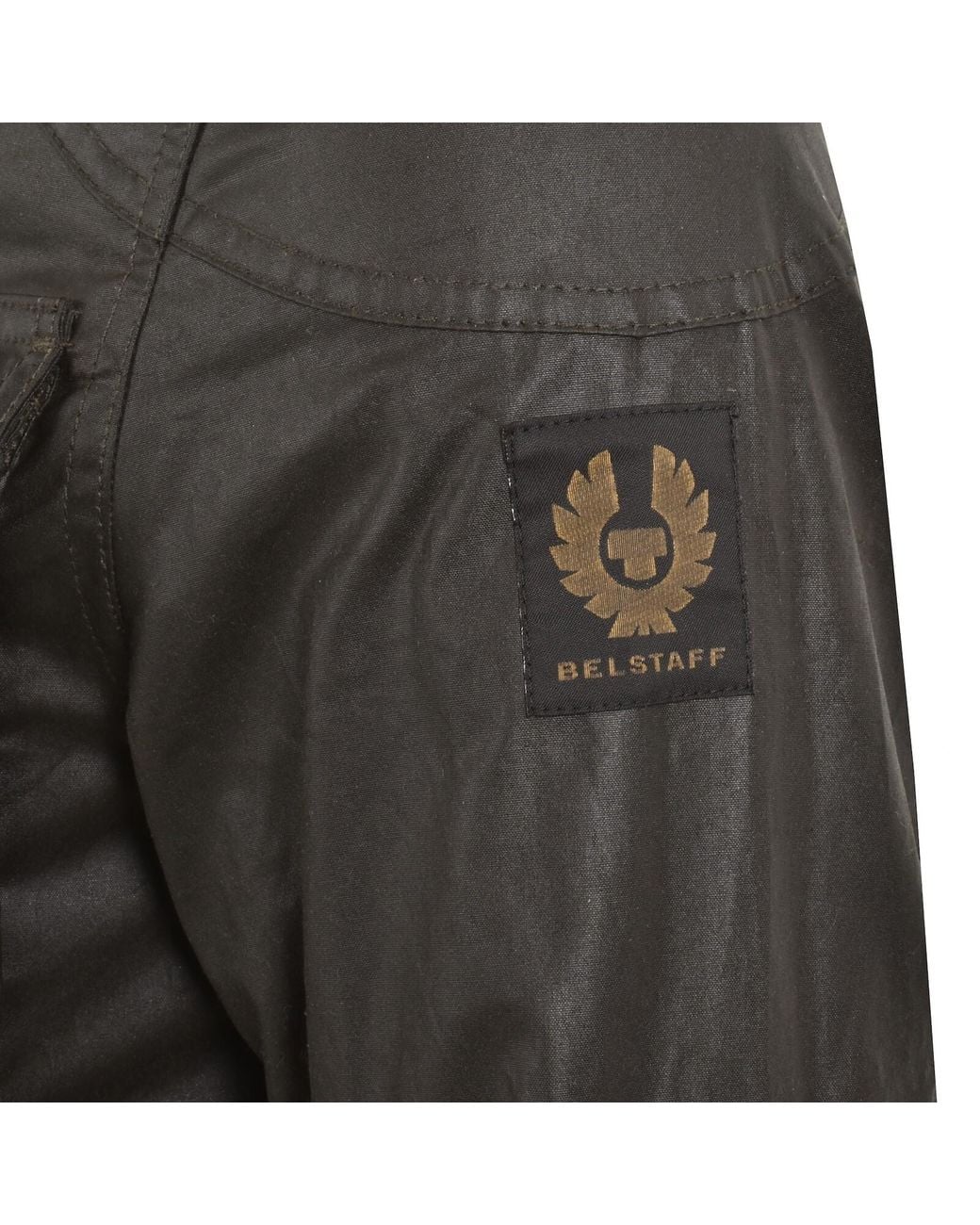 Belstaff Black Racemaster Waxed Jacket for men