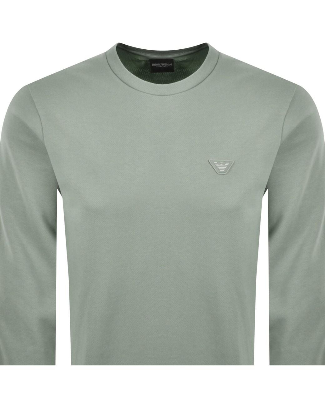 Armani Green Emporio Lounge Tracksuit for men