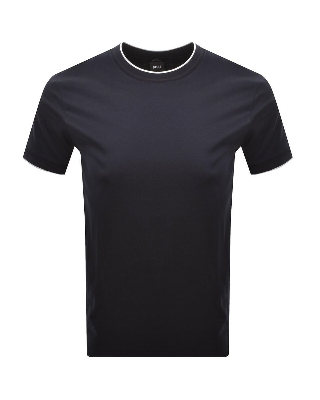 BOSS BUSINESS Black Boss Tessler 195 T Shirt for men