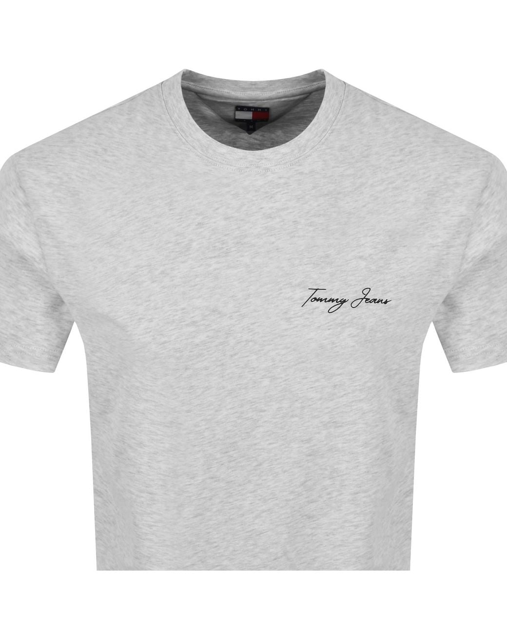 Tommy Hilfiger Gray Dna T Shirt for men