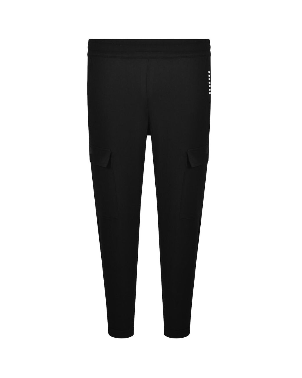 EA7 Black Emporio Armani Cargo Jogging Bottoms for men