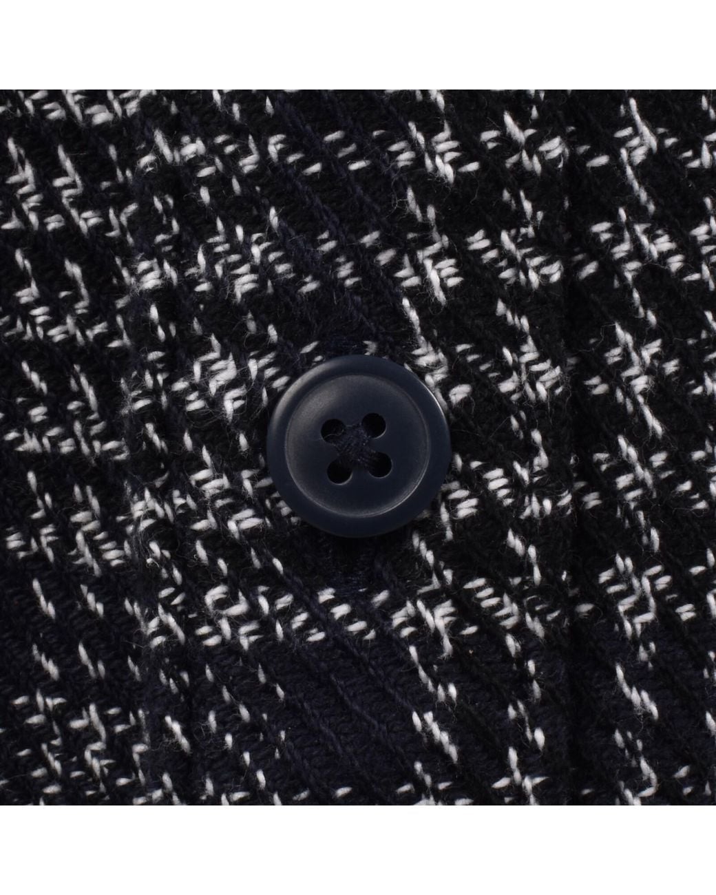 Barbour Black Millom Houndstooth Overshirt for men